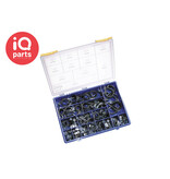 JCS JCS - Assortment boxes P-Clips | Zinc Plated | PCZRAB1 | 104 Pieces