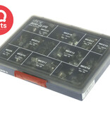 JCS JCS - Assortment boxes Mini-Clip | Zinc Plated | MCZAB1 | 157 Pieces