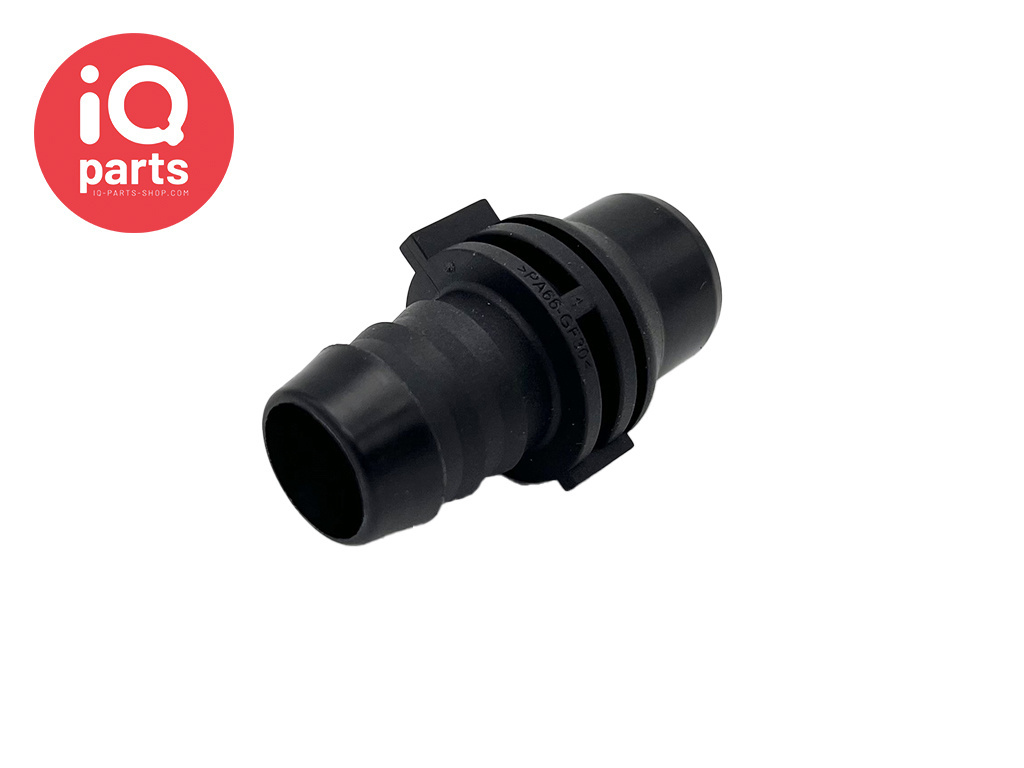 NORMAQUICK® PS3 straight Quick Connector 0° NW16 - 17,5 mm, Double Spigot