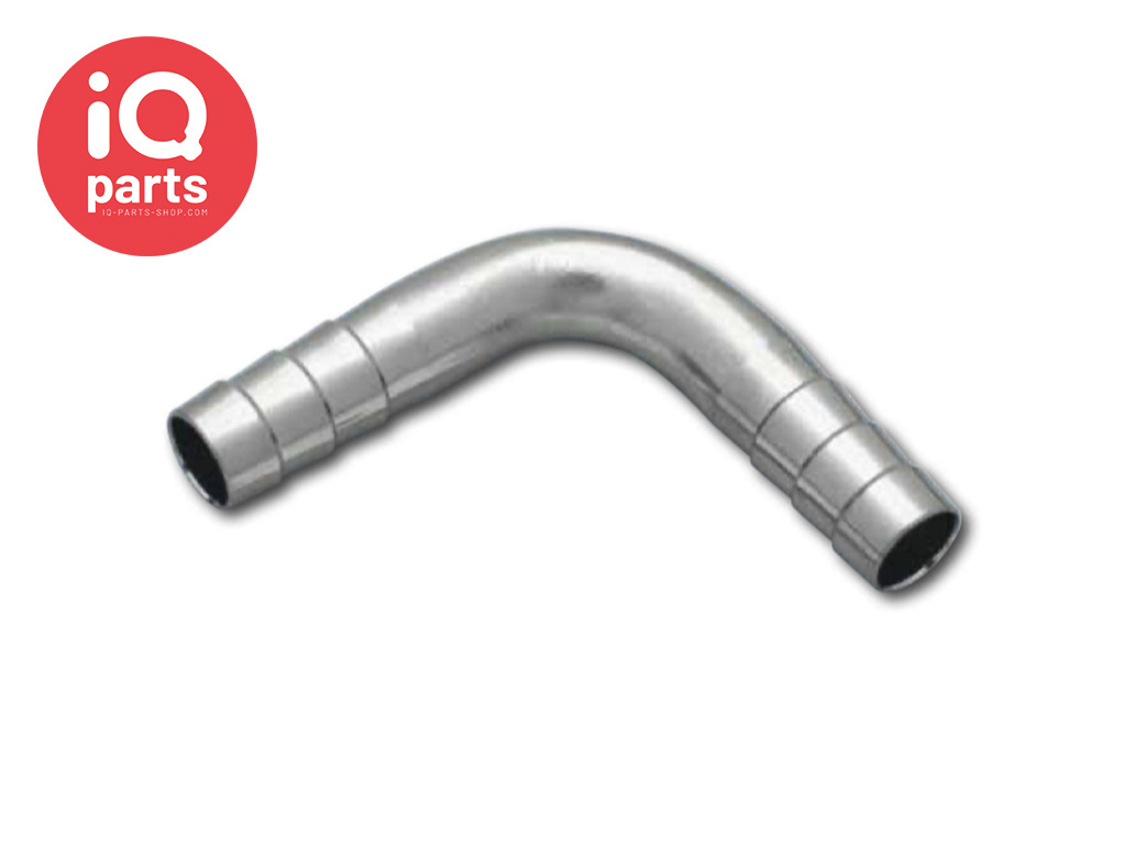 90º Barb Connector | Stainless Steel AISI 304 (1.4301)