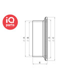 IQ-Parts IQ-Parts Flanschstutzen Mini-Serie | RVS 316L