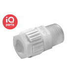 TEFEN TEFEN PVDF Straight connector BSPT Male