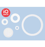 IQ-Parts IQ-Parts Klem Dichtringen DIN32676 | Serie B | Silicone Wit
