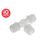 TEFEN TEFEN PVDF Threaded T-Connector | BSPT Male