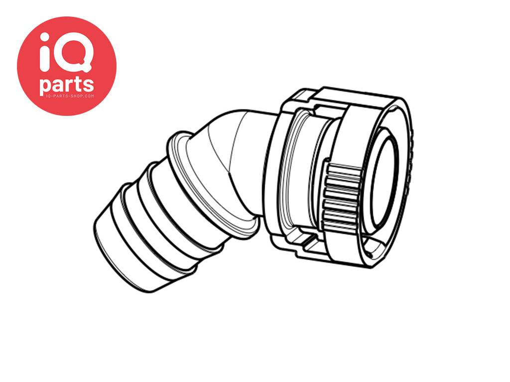 NORMAQUICK® V2 Quick Connector 45° NW15 - 18,4 mm | FKM