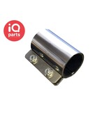 IQ-Parts IQ-Parts | Buiskoppeling | SBR pakking | RVS 430 | 100 mm
