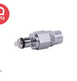 IQ-Parts IQ-Parts - VCM2004 / VCMD2004 | Stecker | Messing verchromt |  PTF Klemmring 6,4 mm AD / 4,3 mm ID