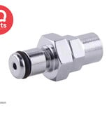 IQ-Parts IQ-Parts - VCM20025 / VCMD20025 | Stecker | Messing verchromt |  PTF Klemmring 4.0 mm AD / 2.5 mm ID