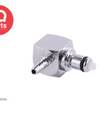 IQ-Parts IQ-Parts - VCM2302 / VCMD2302 | Stecker 90º | Messing verchromt |  Schlauchanschluss 3.2 mm