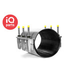 IQ-Parts IQ-Parts - Reparaturschelle HS-2 | zweiteilig | Edelstahl 1.4301