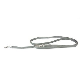 Das Lederband Leather infinitely adjustable line Weinheim B: 18mm L: 210cm Silver