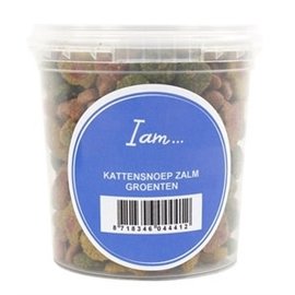 I Am Cat treats Salmon / Vegetables 70gr