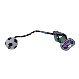 Happy Pet Tough toys touw met voetbal 37,5cm