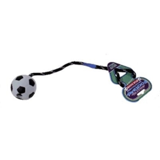 Happy Pet Tough toys touw met voetbal 37,5cm