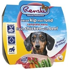Renske Renske Vers Vlees Kip/Rund 100gr