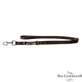 Das Lederband Leather adjustable line Weinheim B: 12mm L: 200cm Mocca