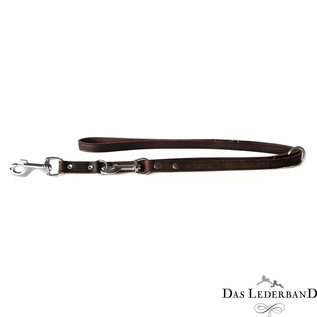 Das Lederband Leder verstellbare Linie Weinheim B: 12mm L: 200cm Mocca