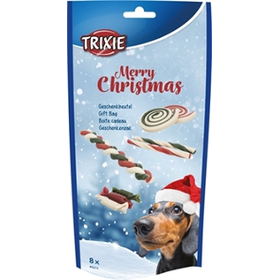 Trixie Xmas Cadeauverpakking Snacks hond 200gr (8 stuks)