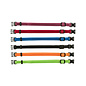 Trixie Welpenhalsband 17-25cm Set rot / grün / gelb / lila / blau / schwarz 6St