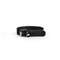 Das Lederband Leather Collar Black - Weinheim - W: 16mm L: 32cm - adjustable 22-29cm