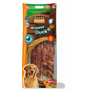 Nobby Starsnack Barbecue Wrapped Duck 4St=253gr 25cm/20mm