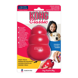 KONG KONG Classic Red Large 7x7x10cm