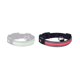 Nobby Halsband Nylon Verlicht Large