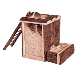 Trixie Natural Living Spiel- und Grabturm Hamster 25x20x24cm