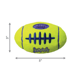 KONG KONG AirDog Squeaker Football Medium