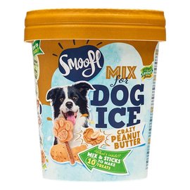 Smoofl Smoofl - ijsmix voor hond Pindakaas - 160gr