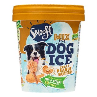 Smoofl Smoofl - Eismischung für Hunde Erdnussbutter - 160gr