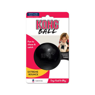 KONG KONG - Extreme Ball Black Medium 7.6cm