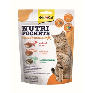Gimcat Nutri Pockets Malt & Vitamin mix 150gr