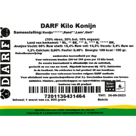DARF DARF - Rabbit - 1kg