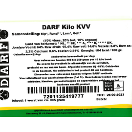 DARF DARF BIO - KVV - 1kg