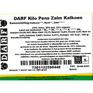 DARF DARF – Kutteln/Lachs/Puten – 1 kg