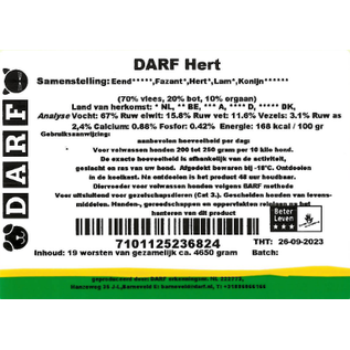 DARF DARF Deer Mix 19x245gr (4.65kg)