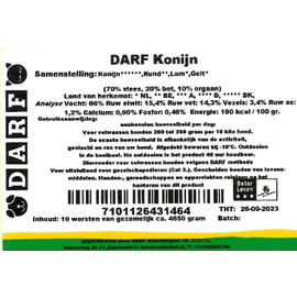 DARF DARF - Rabbit - 19x245gr (4.65kg)