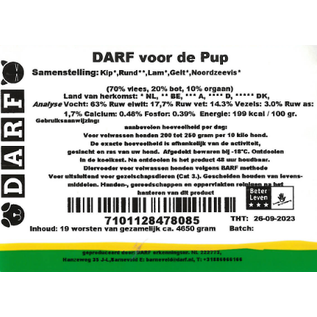 DARF DARF Welpe 19x245gr (4.65kg)