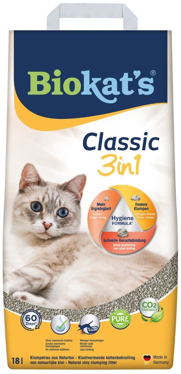 Biokat s Cat litter Classic 3 in 1 20ltr