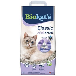 Biokat's Biokat's Kattenbakvulling Classic 3 in 1 Extra - 14ltr