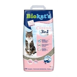 Biokat's Biokat's Katzenstreu Classic 3 in 1 Frisches Babypuder - 10ltr