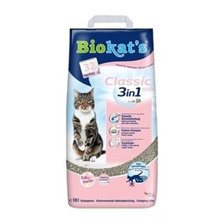 Biokat's Biokat's Cat Litter Classic 3 in 1 Fresh Baby Powder - 10ltr