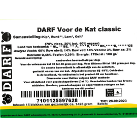 DARF DARF KAT Classic KVV 1,5kg (15x100gr)