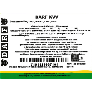 DARF DARF KVV 19x245gr (4,65kg)