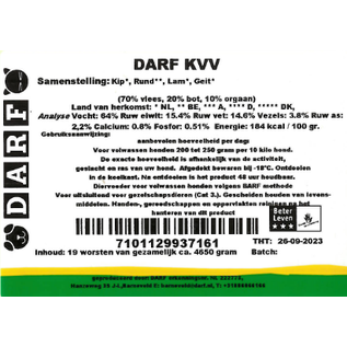 DARF DARF KVV 4,65 kg (19 x 245 g)