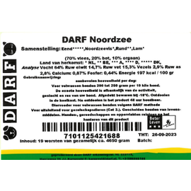 DARF DARF - North Sea - 19x245gr (4.65kg)