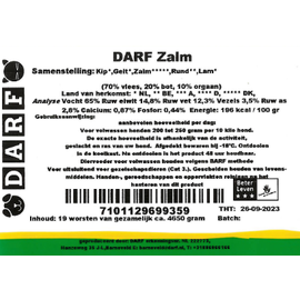 DARF DARF - Lachs - 19x245gr (4,65kg)