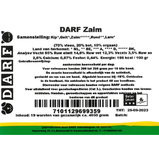 DARF DARF Lachs 19x245gr (4,65kg)