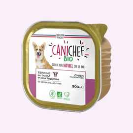 CaniChef CaniChef BIO - Beef terrine for dogs Grain-free - 300gr